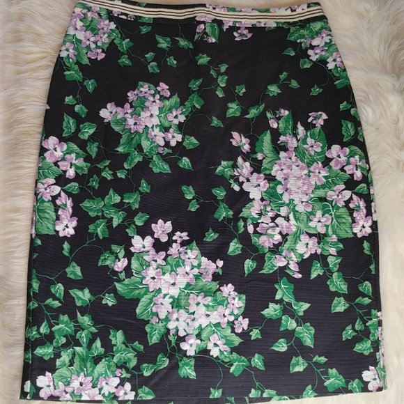 Talbots Oprah Magazine Collection Floral Skirt - Picture 1 of 9